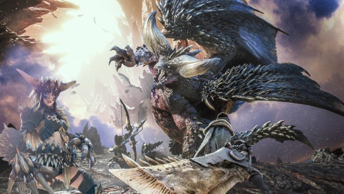 cosplay dragão Nergigante de Monster Hunter World