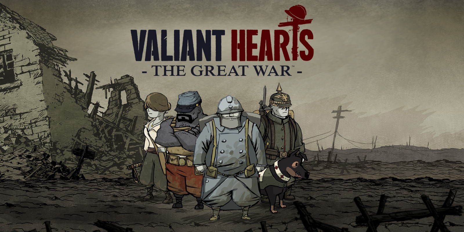 Valiant Hearts: The Great War - Um Jogo de Grande Qualidade da Primeira  Guerra