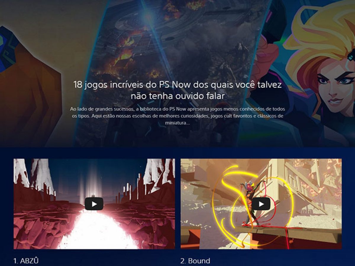 Playstation Now - Todos os jogos disponíveis no serviço