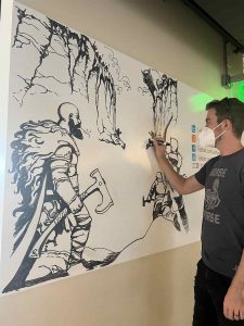 Director de Arte em God of War continua a desenhar personagens de