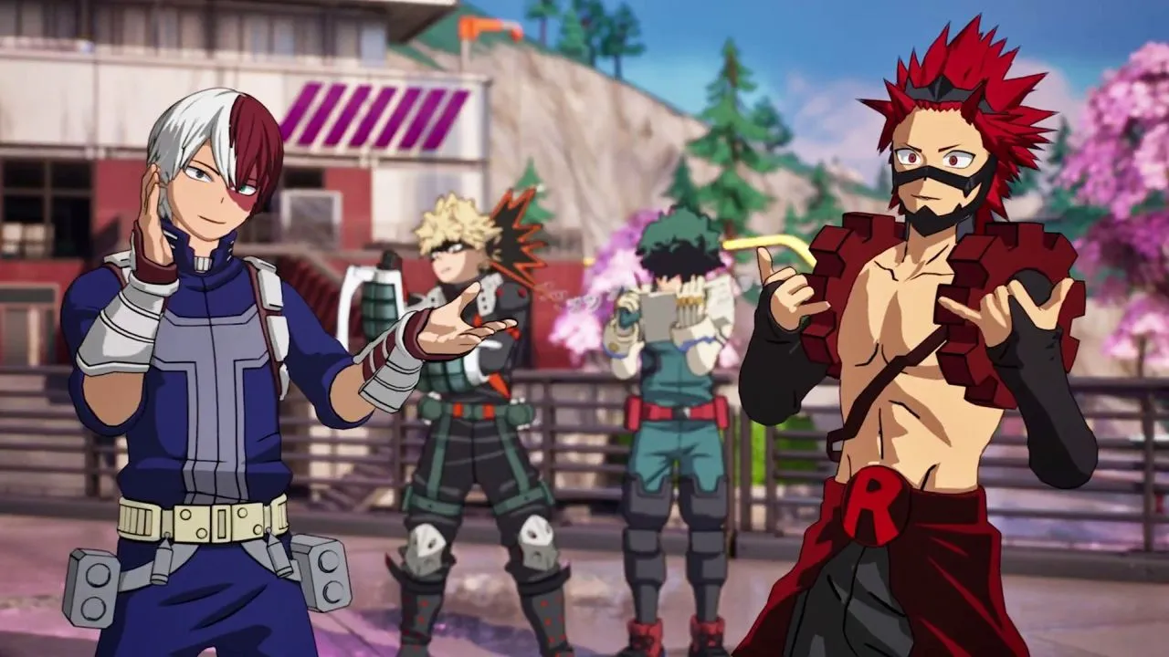 United States of Smash! Personagens do Boku no Hero Academia já estão  disponíveis no Fortnite