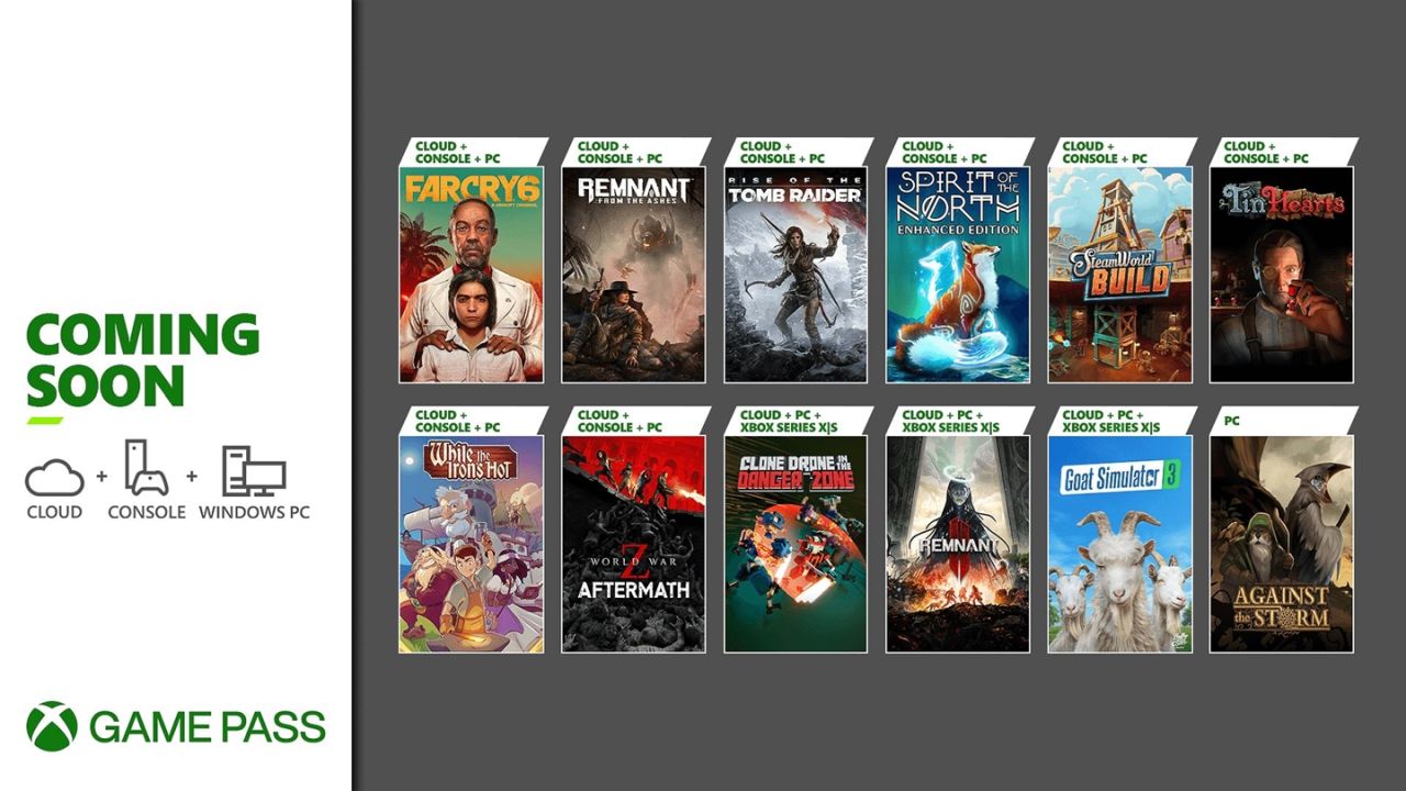 Xbox Game Pass adiciona mais 10 novos jogos em dezembro;confira a